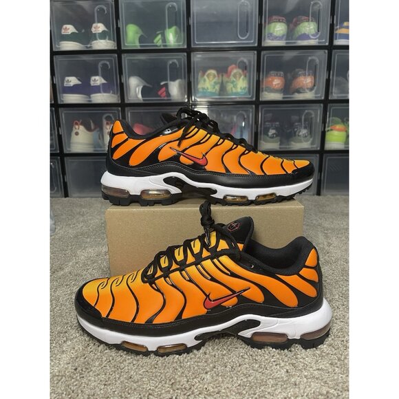 Nike Air Max Plus G Golf Shoes 'Sunset' Resin Ceramic Men's Size 13 FZ4150-800